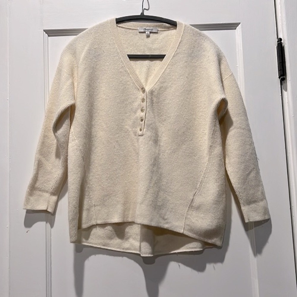 Madewell Henley Sweater, XS